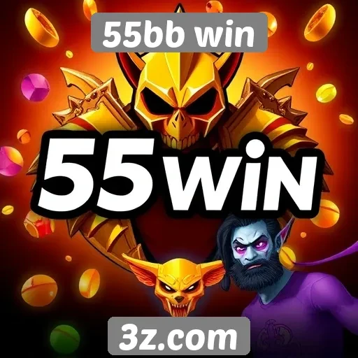 Variedade de jogos disponíveis no 55bb win